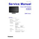 Panasonic TX-LR37V10, TX-LR32V10 Service Manual