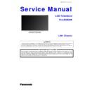 Panasonic TX-LR39E6W Service Manual