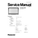 Panasonic TX-R26LE8K Service Manual