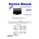 tx-r32le7k, tx-r26le7k simplified service manual