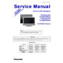 Panasonic TX-R32LE7KA, TX-R32LE7KHA, TX-R26LE7KA, TX-R26LE7KHA Simplified Service Manual