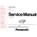 Panasonic TY-FB7SD Service Manual