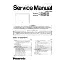 Panasonic TY-TP42P10S, TY-TP50P10S Service Manual