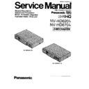 Panasonic NV-HD620A, NV-HD620EA, NV-HD670A, NV-HD670EA Service Manual