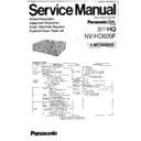 Panasonic NV-HD620F Service Manual