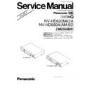 Panasonic NV-HD620MK2A, NV-HD680A, NV-HD680AM, NV-HD680BD Simplified Service Manual