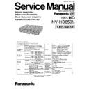 nv-hd650a, nv-hd650ea service manual