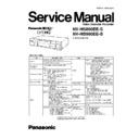 nv-hs860ee-s, nv-hs960ee-s service manual