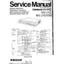 Panasonic NV-J1EN, NV-J1MC, NV-J101EM Service Manual