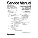 Panasonic NV-SD235EU, NV-SD235AM, NV-SD230AM, NV-SD230AMJ Service Manual