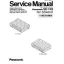 nv-sd400px, nv-sd400ar, nv-sd400br service manual