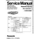 Panasonic NV-SD530AM, NV-SD530EU Service Manual