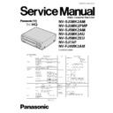 Panasonic NV-SJ3MK2AM, NV-SJ3MK2PMP, NV-SJ5MK2AM, NV-SJ5MK2AU, NV-SJ5MK2EU, NV-SJ7AF, NV-FJ8MK2AM Service Manual