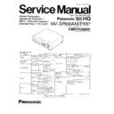 Panasonic NV-SR68AM, NV-SR68PMP Service Manual