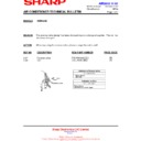 Sharp AE-M18 Service Manual / Specification