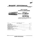 Sharp AE-M184 Service Manual
