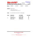 Sharp AE-X07ER (serv.man2) Service Manual / Technical Bulletin