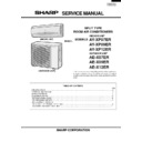 Sharp AE-X12ER Service Manual