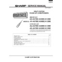 Sharp AY-A07B Service Manual