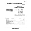 Sharp AY-A184 (serv.man2) Service Manual