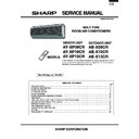 Sharp AY-XP08CR (serv.man12) Service Manual