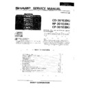 Sharp CD-301 (serv.man2) Service Manual