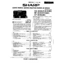 Sharp CD-304 (serv.man2) Service Manual