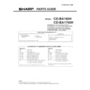 cd-ba160 (serv.man2) parts guide