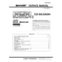 Sharp CD-BA2000 (serv.man5) Service Manual
