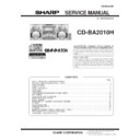 Sharp CD-BA2010 (serv.man4) Service Manual
