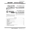 Sharp CD-BA250 (serv.man10) Service Manual