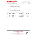 Sharp CD-BA250 (serv.man15) Service Manual / Technical Bulletin