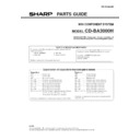 Sharp CD-BA3000 (serv.man2) Service Manual / Parts Guide
