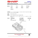 Sharp CD-C1H (serv.man10) Service Manual / Technical Bulletin