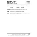 Sharp CD-C250H (serv.man6) Service Manual / Technical Bulletin
