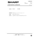 Sharp CD-C250H (serv.man9) Service Manual / Technical Bulletin