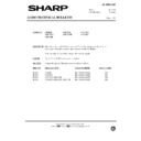 Sharp CD-C265H (serv.man5) Service Manual / Technical Bulletin