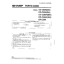 cd-c265h service manual / parts guide