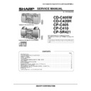 Sharp CD-C420H Service Manual