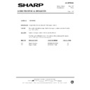 Sharp CD-C4450E (serv.man8) Service Manual / Technical Bulletin