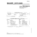 Sharp CD-C451H (serv.man3) Service Manual / Parts Guide