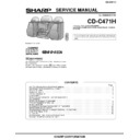 Sharp CD-C471H (serv.man7) Service Manual