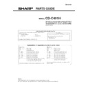 Sharp CD-C491H (serv.man2) Service Manual / Parts Guide