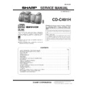 Sharp CD-C491H (serv.man4) Service Manual