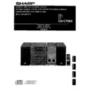 Sharp CD-C700 User Manual / Operation Manual