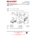 Sharp CD-CH1000 (serv.man33) Service Manual / Technical Bulletin
