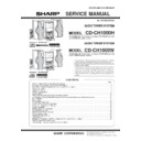 Sharp CD-CH1000 (serv.man9) Service Manual