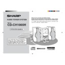 Sharp CD-CH1000 User Manual / Operation Manual