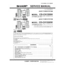 Sharp CD-CH1500 (serv.man9) Service Manual