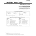 cd-dp2400h (serv.man2) service manual / parts guide